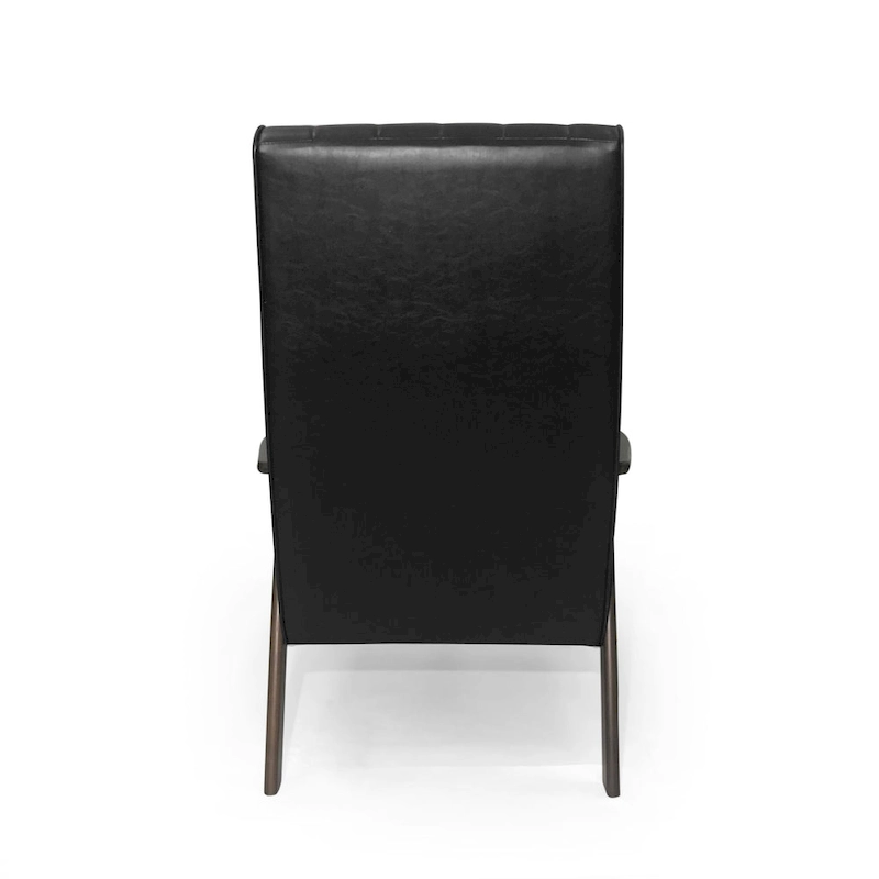 25.75  High Back Faux Leather Accent Chair