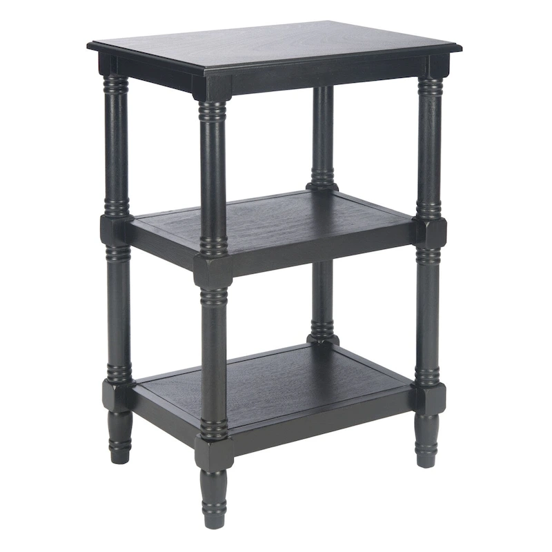 SAFAVIEH Elmira 3-Shelf Accent Table - 19.8 W x 15 L x 30 H - 20Wx15Dx30H