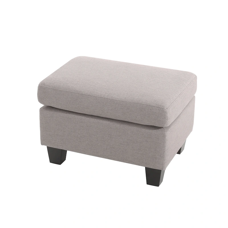 Rosella Fabric Ottoman by Christopher Knight Home