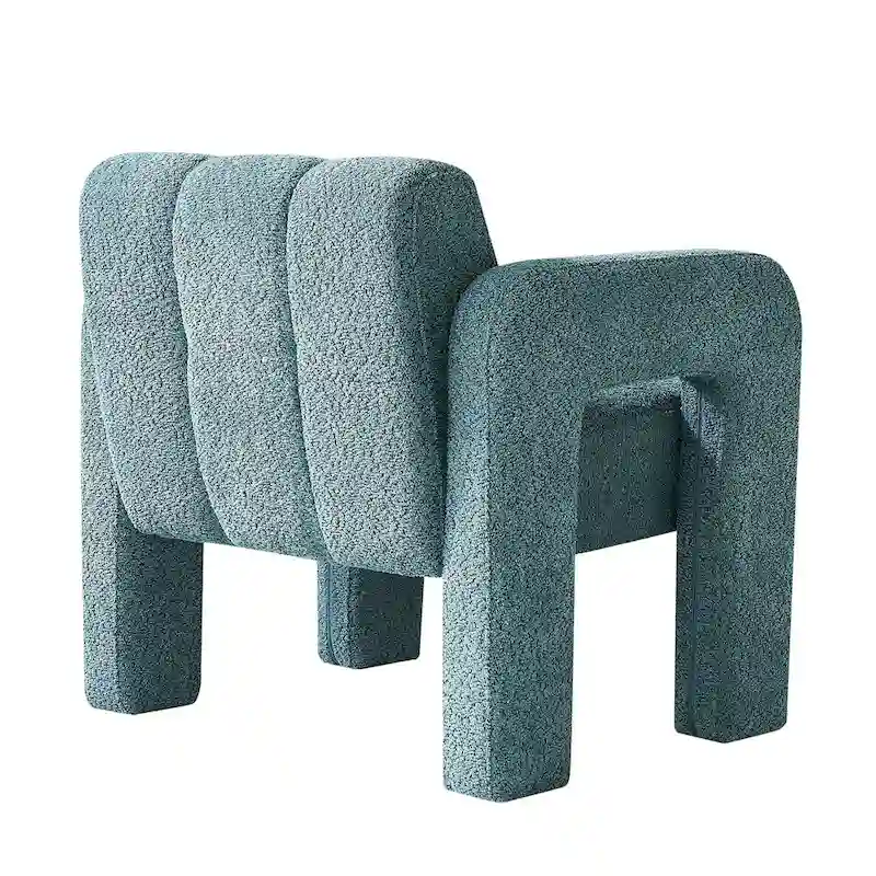 Green Modern 31.1 Accent Chair with High-Density Foam