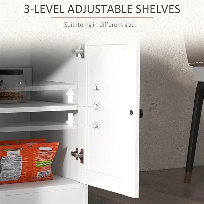 Buffet Sideboard Cabinet - 14.5