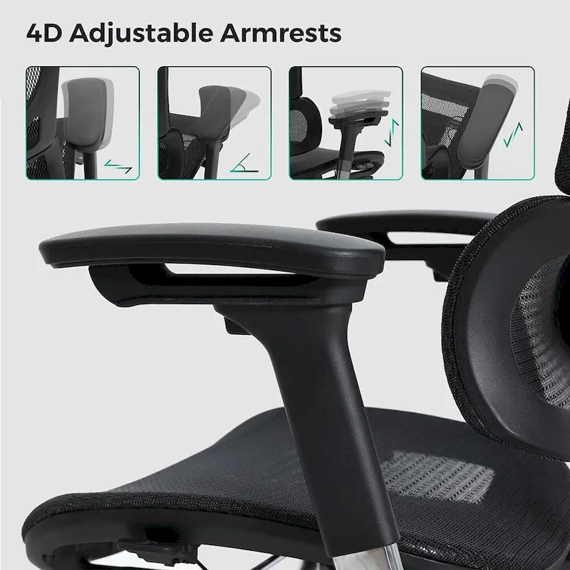 OdinLake High Back Office Chair Home Desk Chair Computer Chair Whitout Footrest