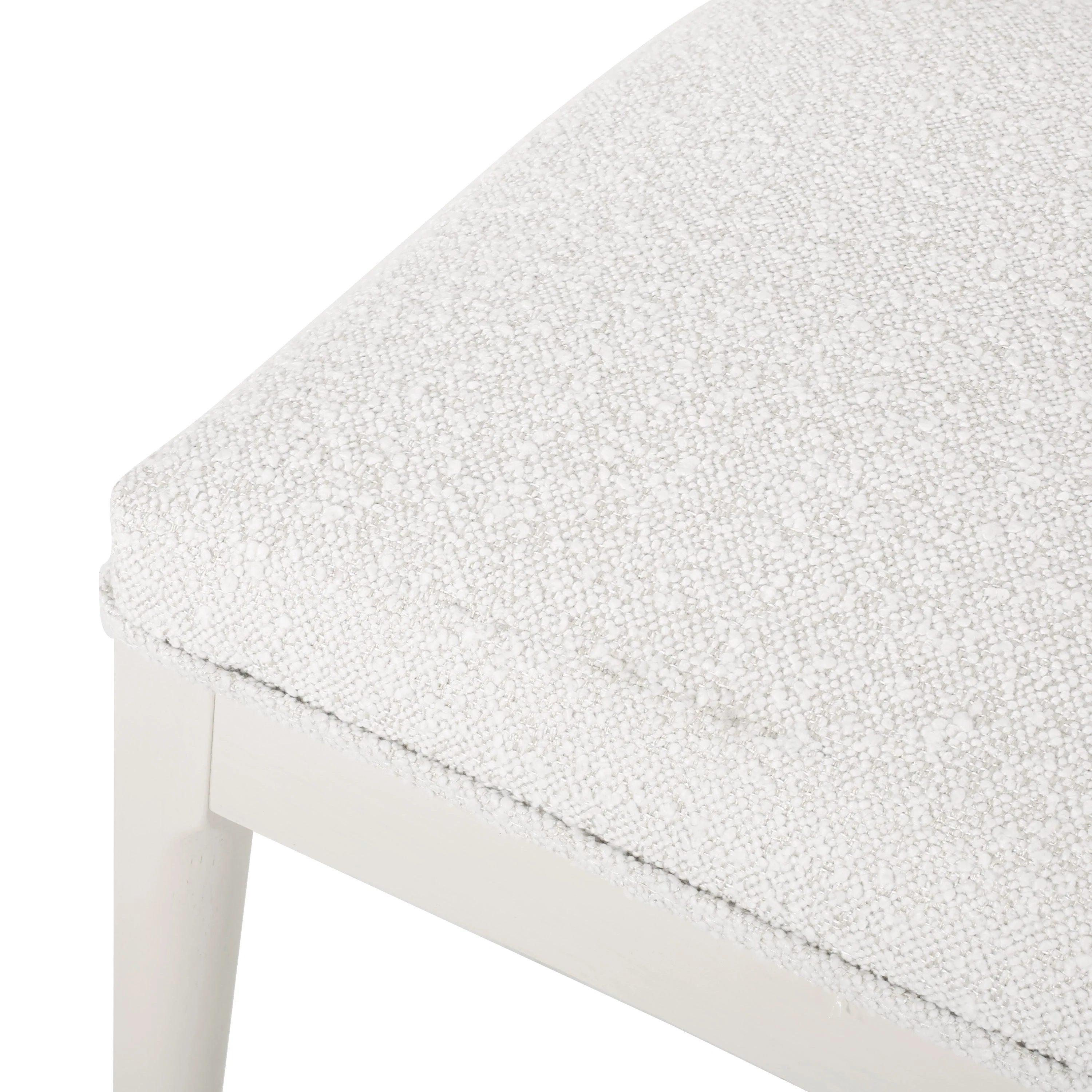 Covey Mid Century Modern Fabric Upholstered Wood Dining Chairs, Set of 2