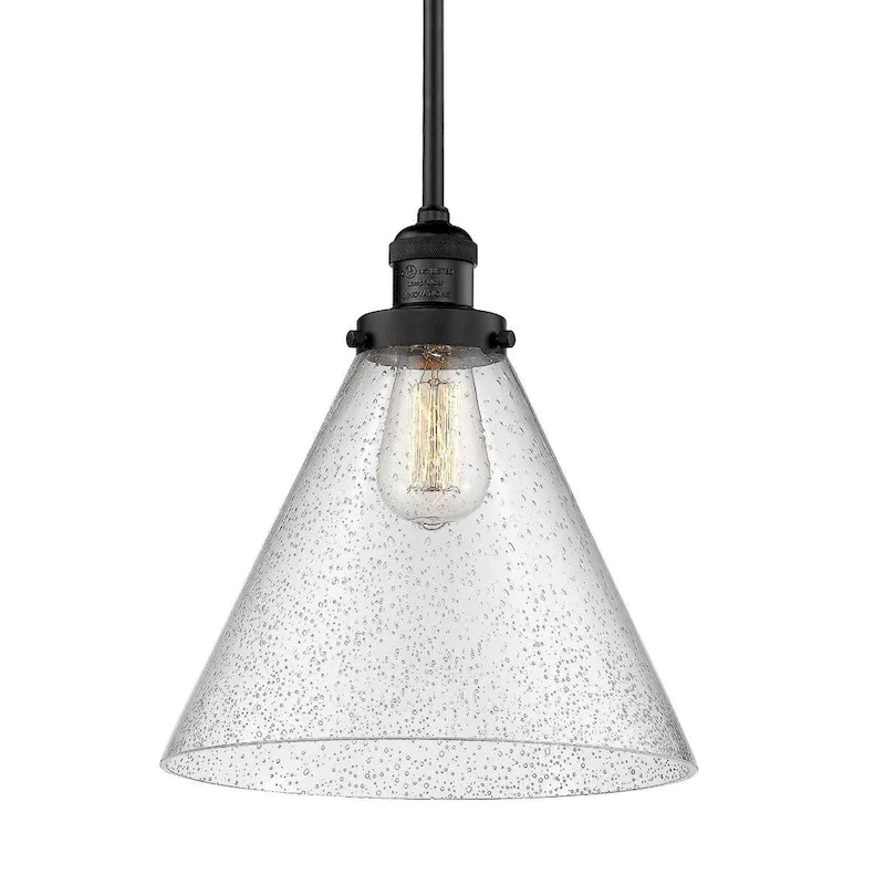 Innovations Lighting X-Large Cone Single Light 12  Wide Pendant with