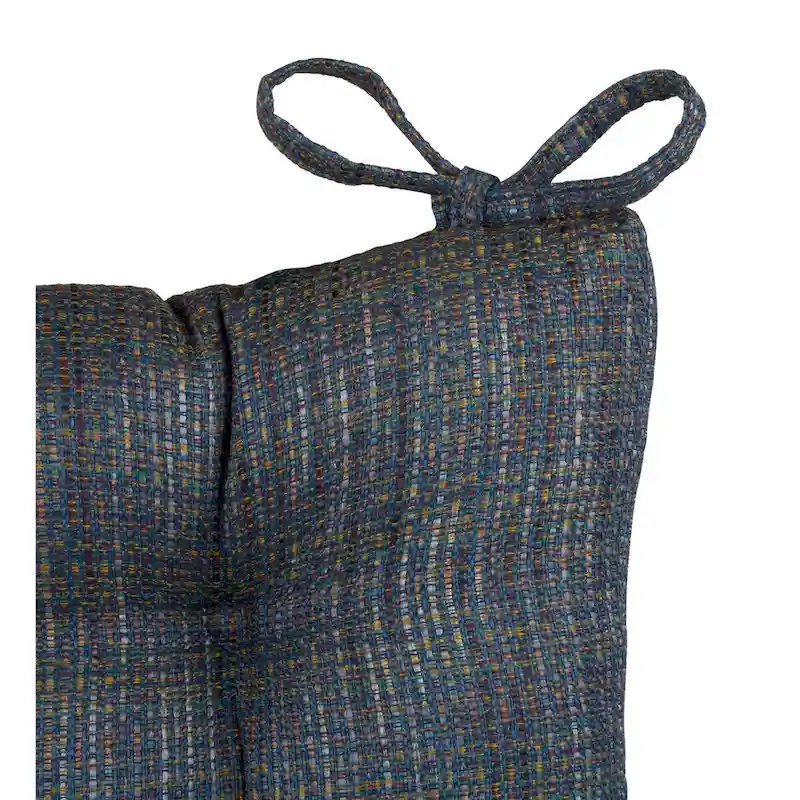 Klear Vu Kahuna Denim Universal Rocker Chair Cushion Set