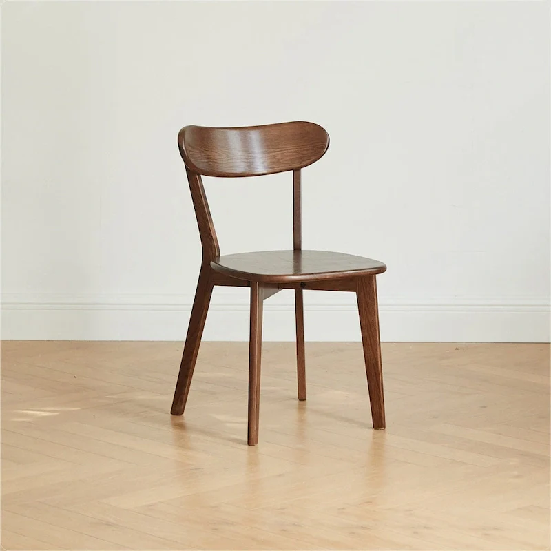 Oak Wood Dining Chair - Natural Finish