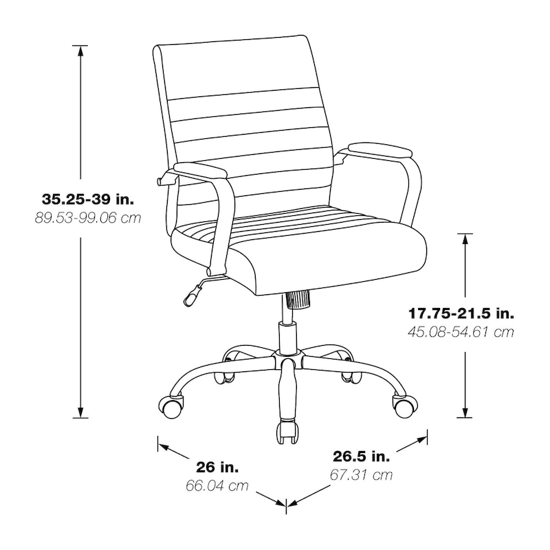 Mid-Back Office Chair