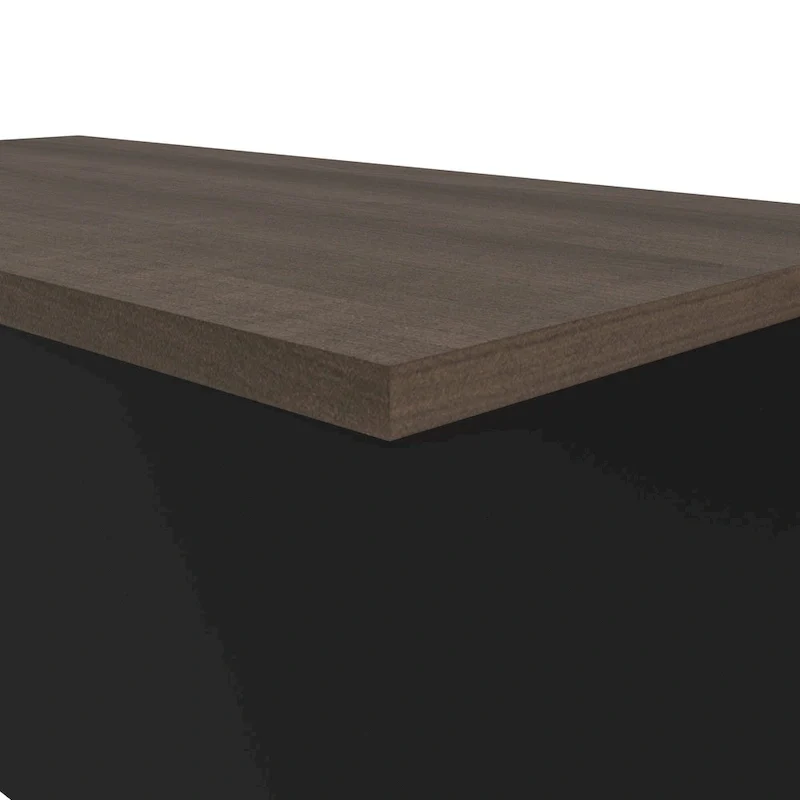 Connexion 72W L-Shaped Desk with Hutch and Pedestal