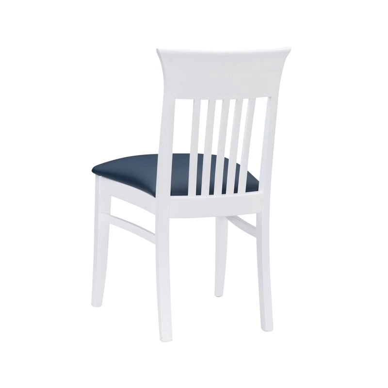 Linon White Wyeth Chair (Set of 2)