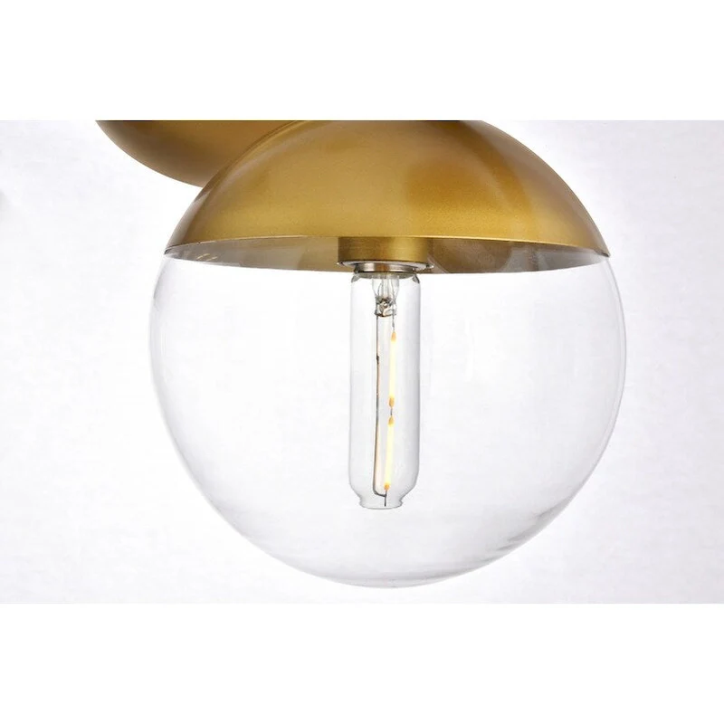 7-Light 43 inch Pendant with Clear Glass