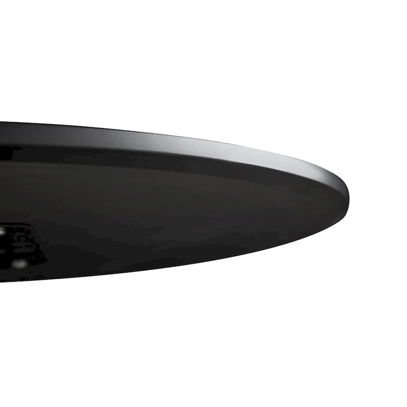 Round Dining table Modern kitchen table 31.5-inch tulip design with pedestal, medieval casual table seating 2 to 4 people