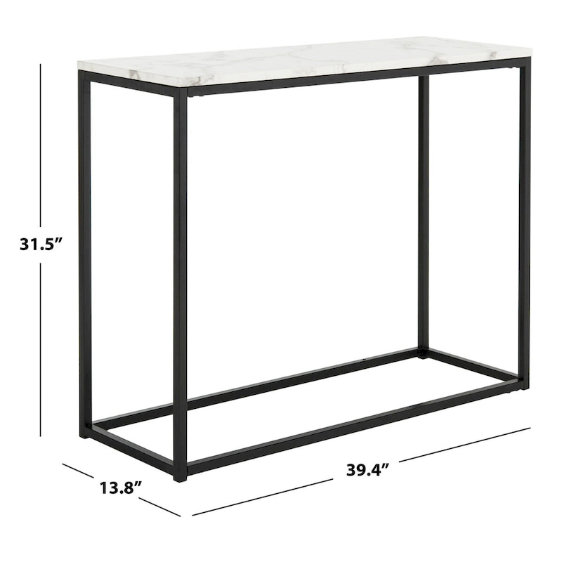 SAFAVIEH Anney Console Table- 13.8 x 39.4 x 31.5 - 14Wx39Dx32H