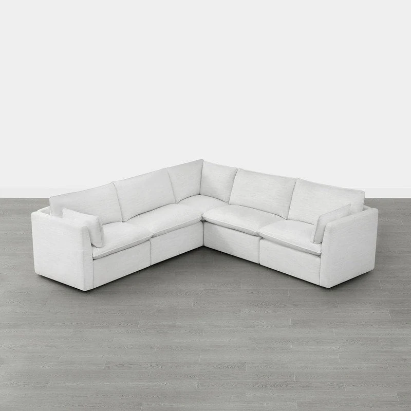 Cypress V-shape Sectional Couches Modular Sofa