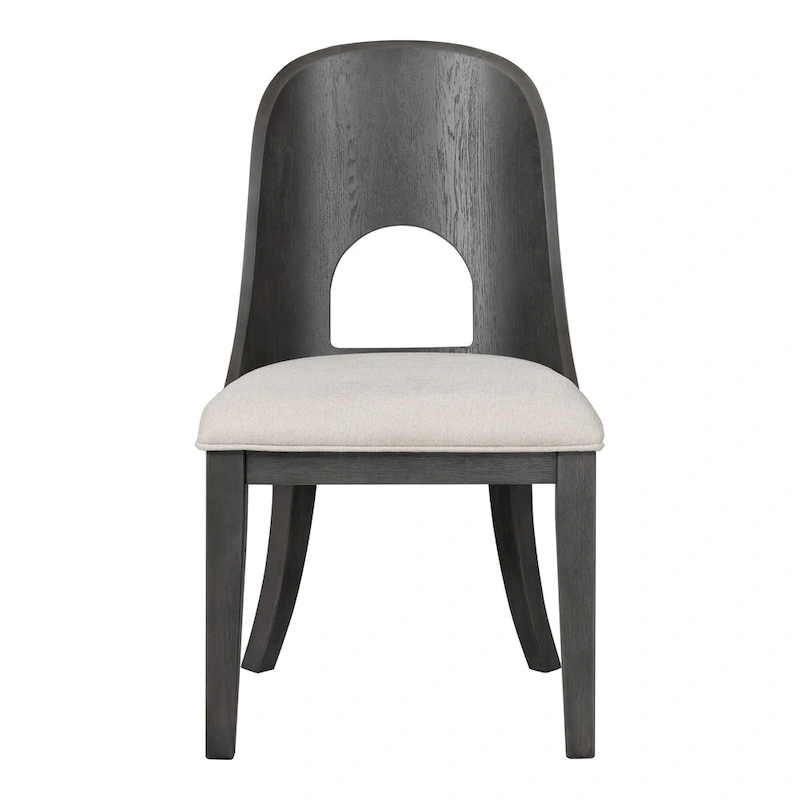 Furniture of America Piez Modern 5-Piece Solid Wood Round Dining Set