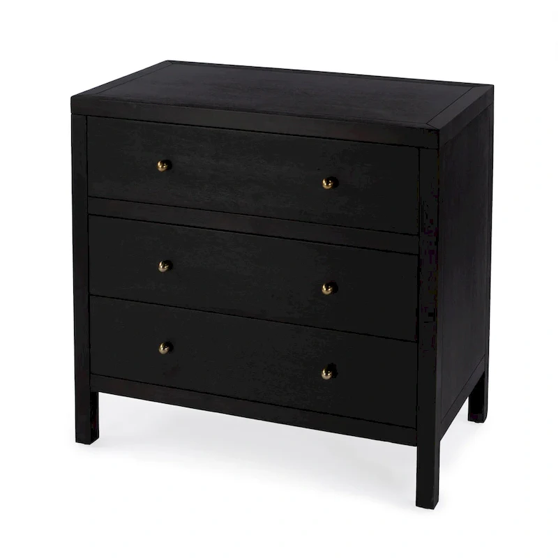 3-Drawer Wood Dresser