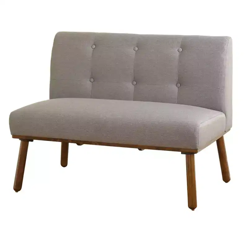 Buylateral 4pc Seats 4 Neha Mid Century Modern Upholstered Dining Set