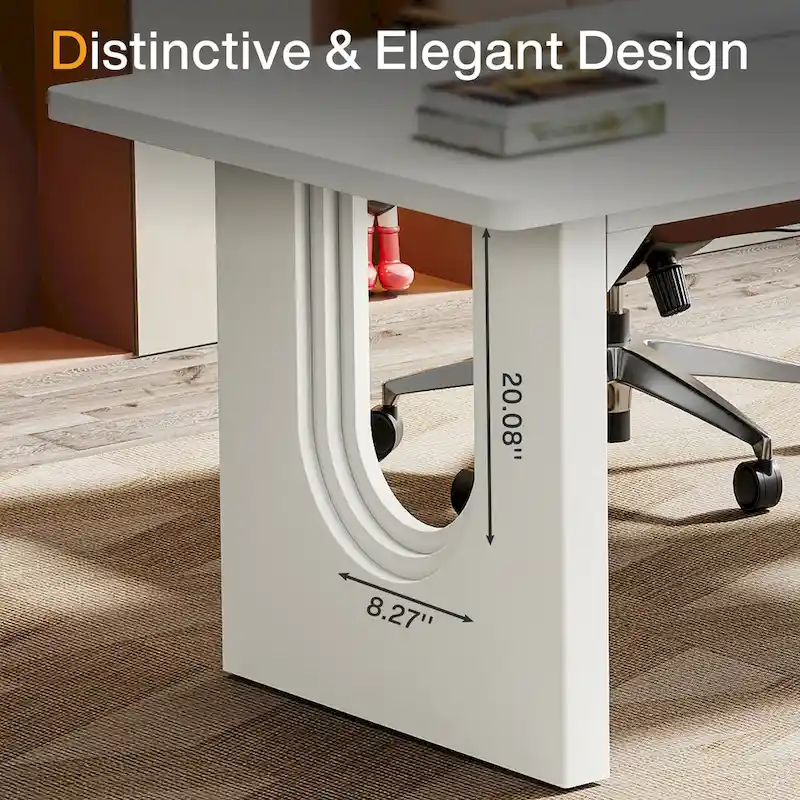 70.9-Inch Large Executive Desk, Modern Simple Office Computer Desk