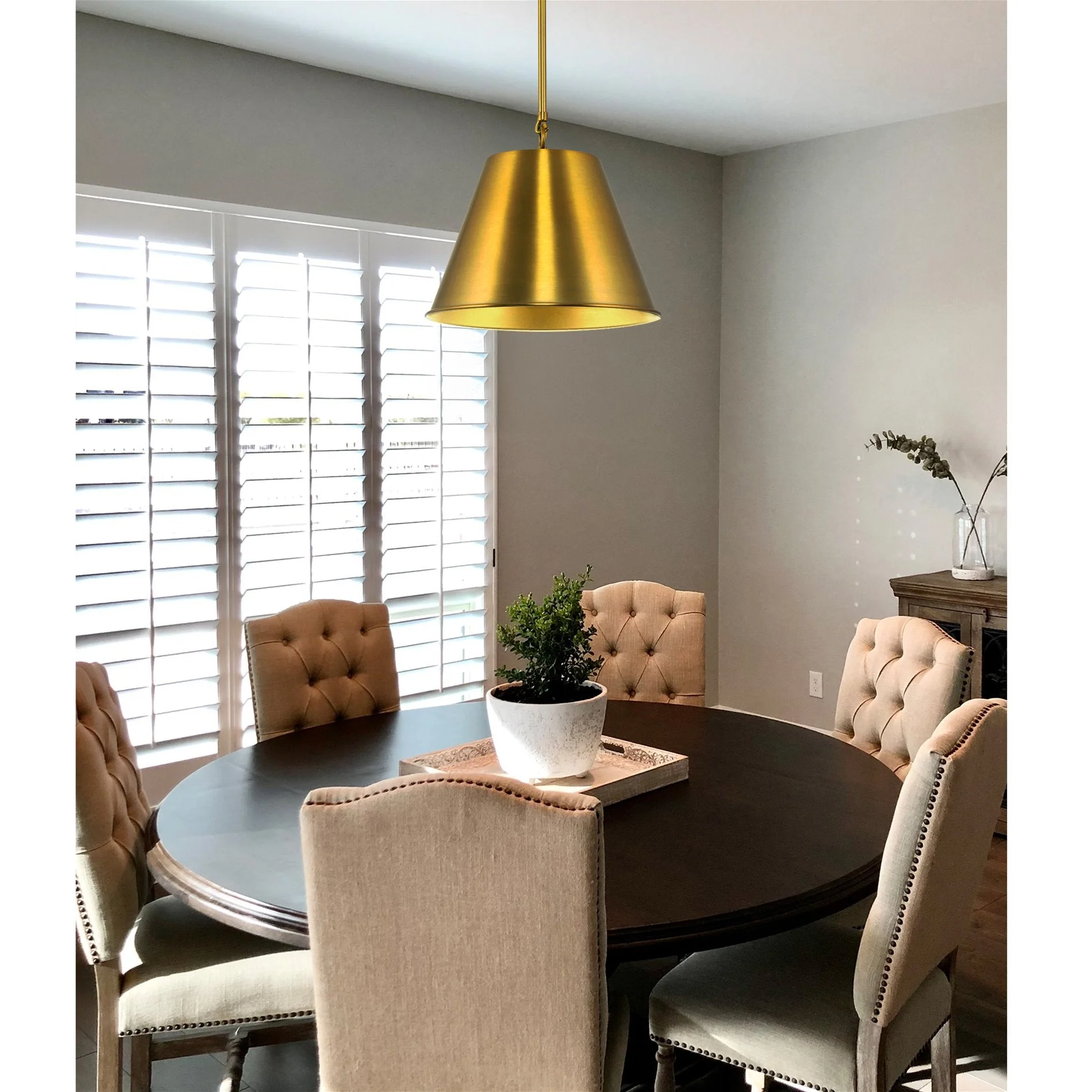 Vida 12 Modern Industrial Pendant Light