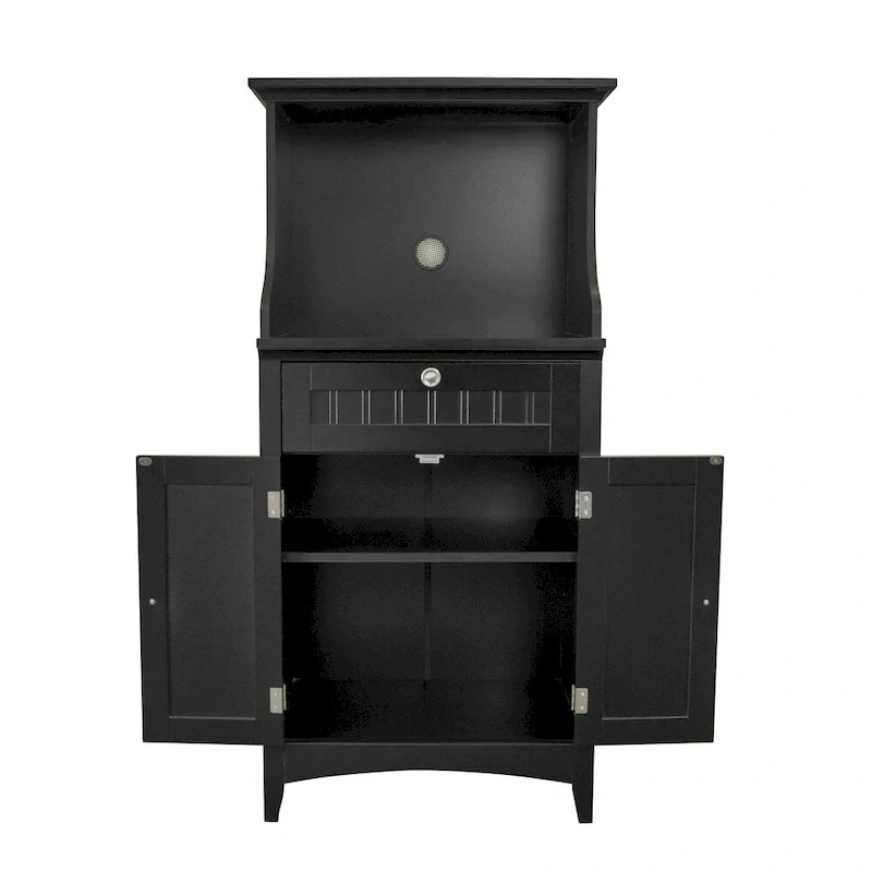 Microwave & Coffee Maker Utility Cabinet