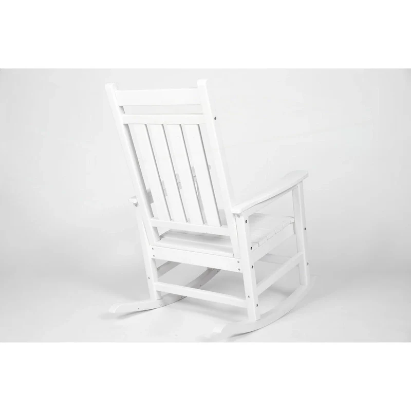 All Weather Rocking Chair Set with Side Table