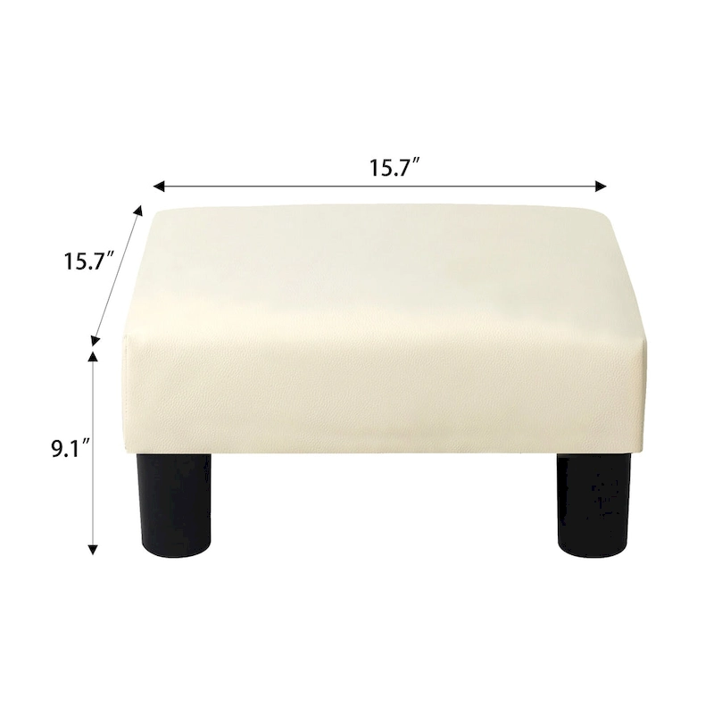 Adeco 15 Small Ottoman Upholstered Foot Rest