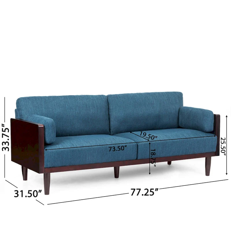 Fabric Three-Seater Sofa