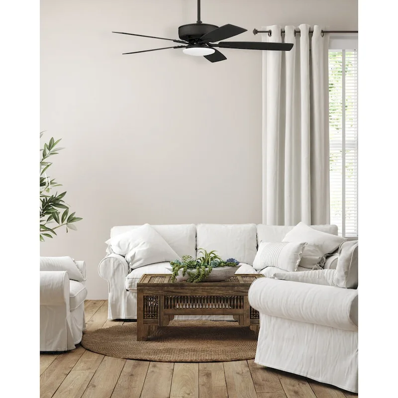 Craftmade Pro Plus 52  5 Blade LED Ceiling Fan with Wall Control