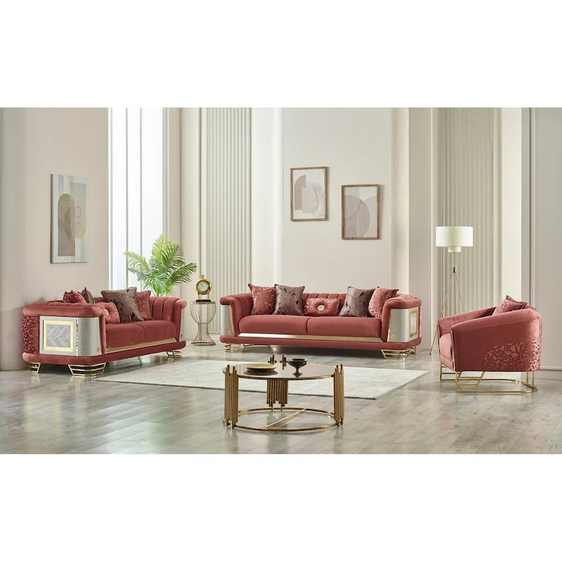 Riga 3-piece Living room Set (1 Sofa & 1 Loveseat & 1 Chair)