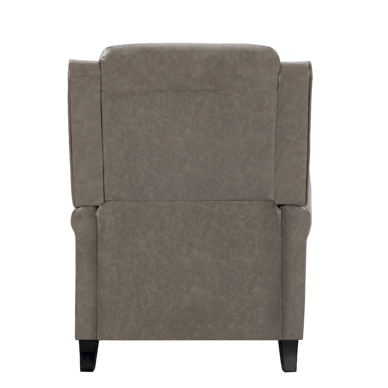 Modern Padded Seat Recliner Chair with PU Leather