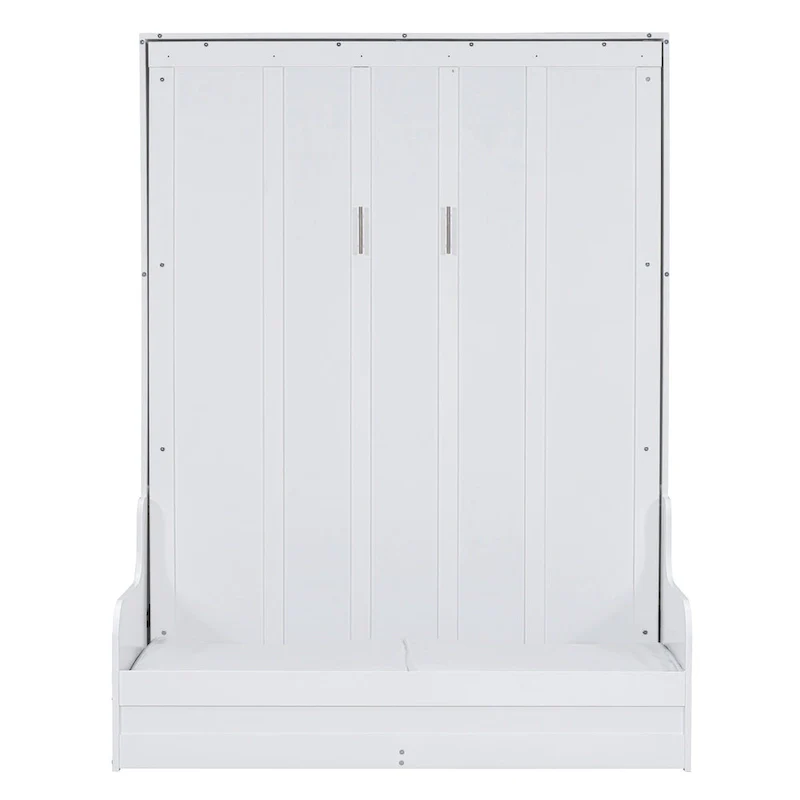 Wooden Murphy Bed Wall Bed with Cushion