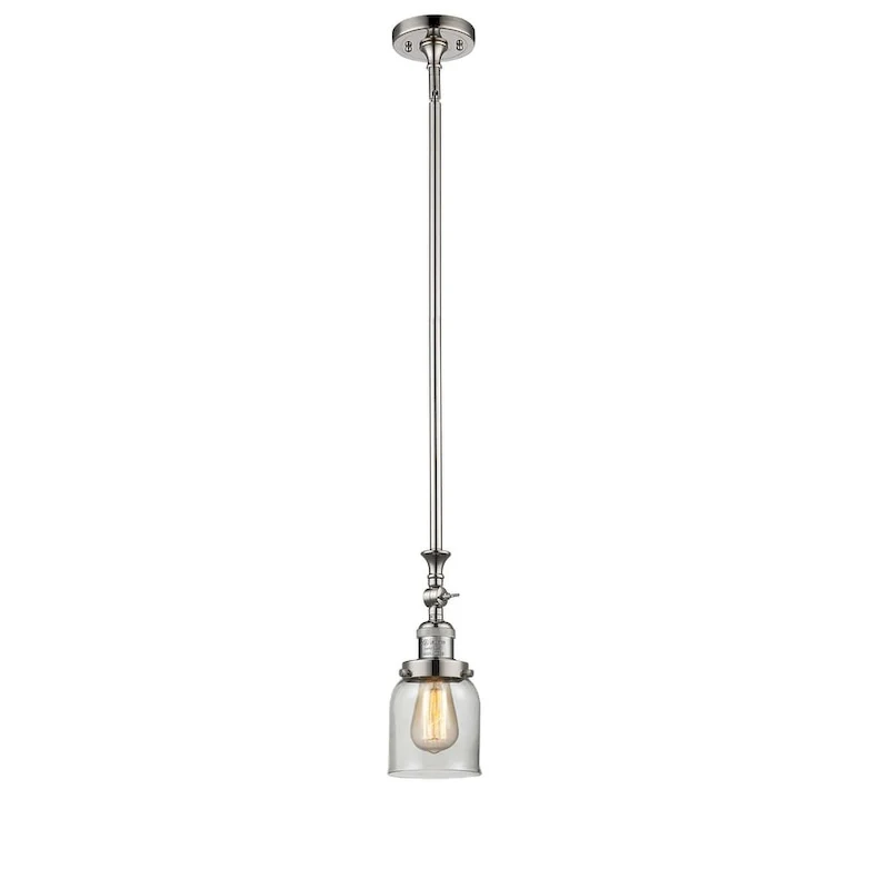 Innovations Lighting Small Bell 5  Wide Adjustable Mini Pendant