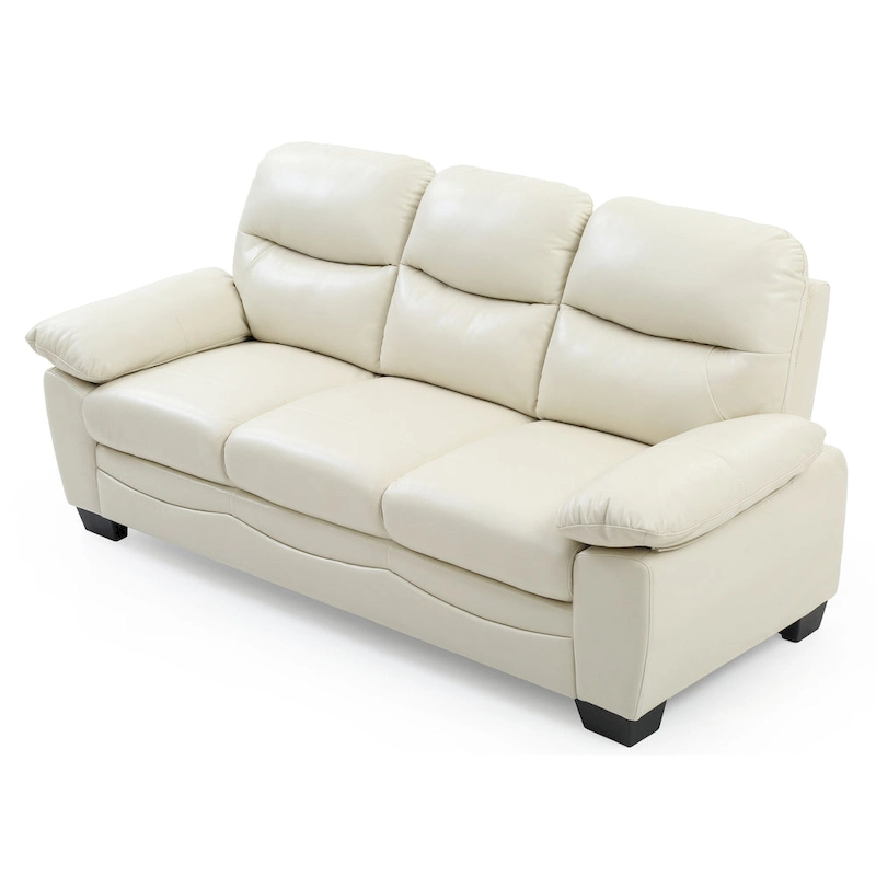 Marta Faux Leather Sofa