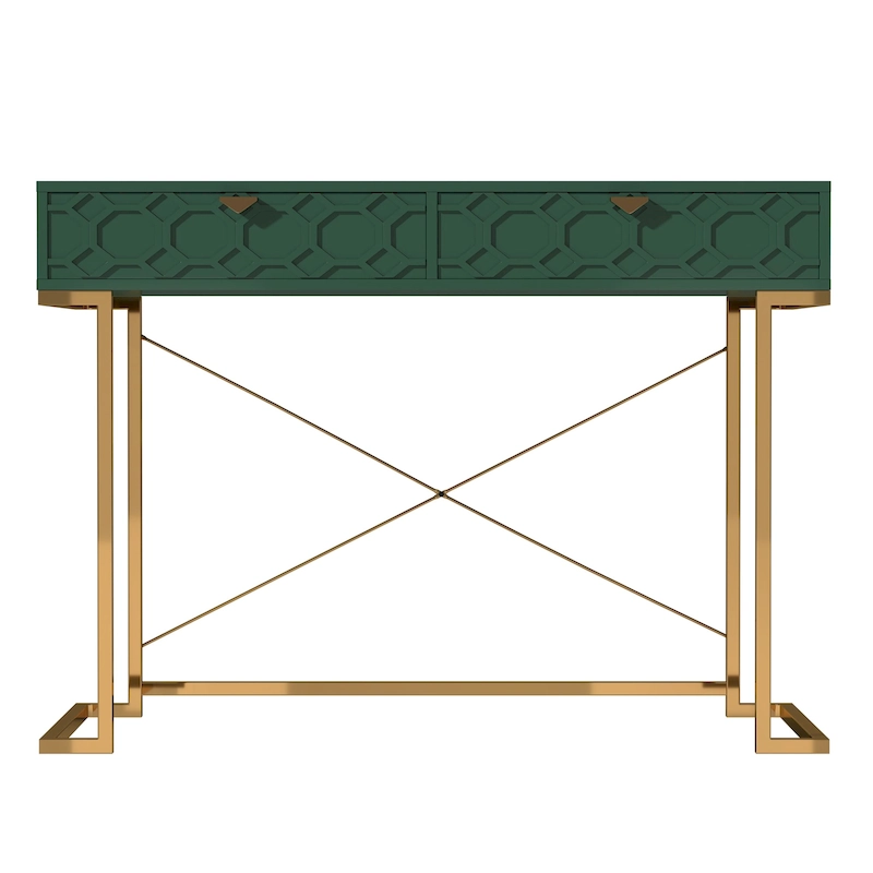 Glossy Storage Home Office Desk with Drawer