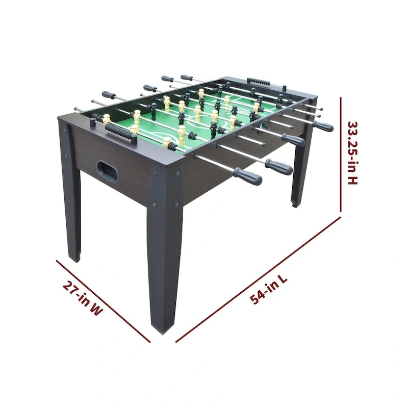 Hathaway Hurricane 54-inch Foosball Table - Dark Walnut