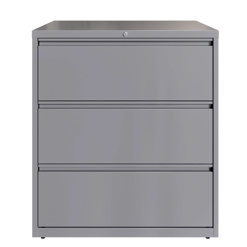 Hirsh 36 in Wide, 3 Drawer, HL8000 Series, Classic Blue