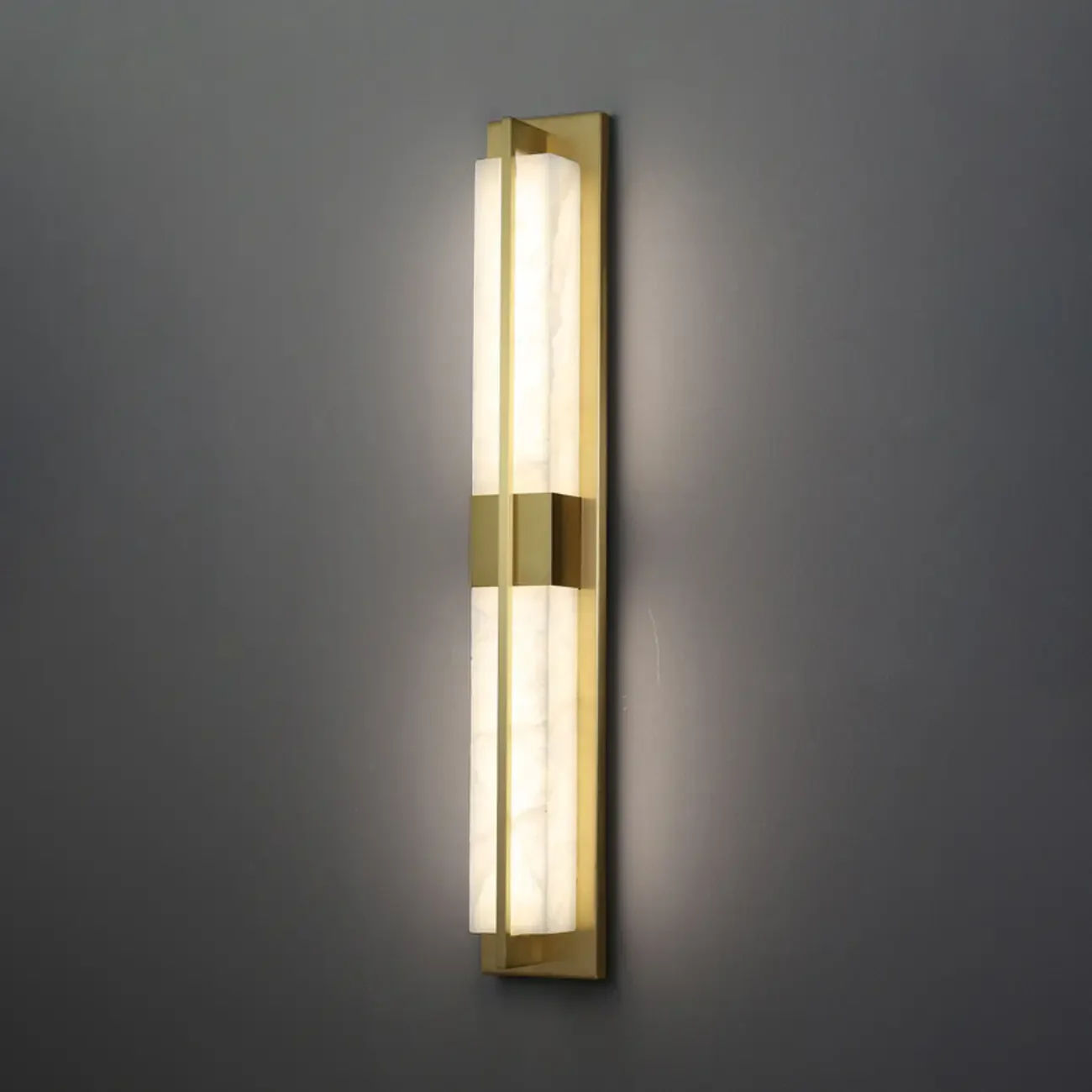 Modern Art Alloy Rectangular Wall light