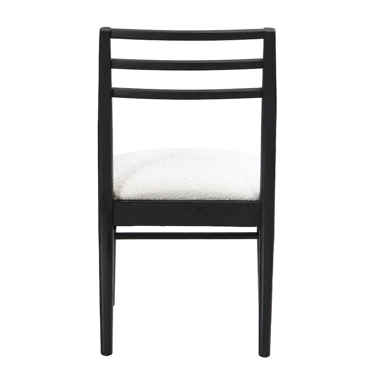 Fescue Fabric and Rubberwood Upholstered Dining Chairs (Set of 2) by Christopher Knight Home
