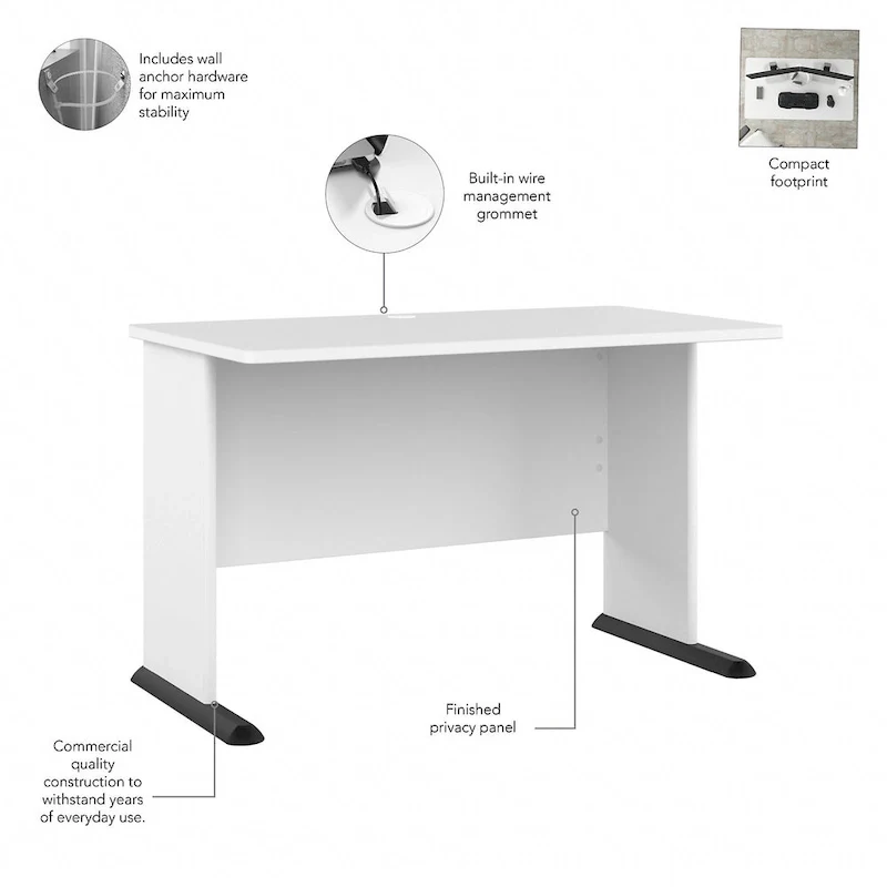 Studio A 48W Computer Desk by