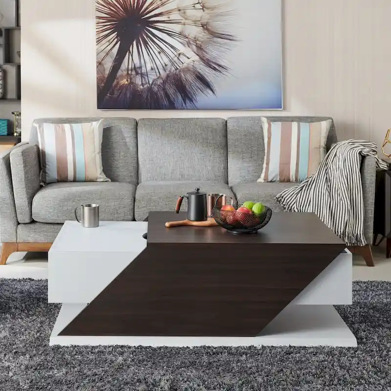 Soss Industrial 47-inch Lift-top Adjustable Coffee Table by Furniture of America