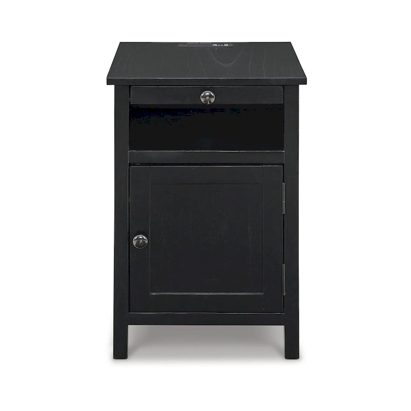 Signature Design by Ashley Treytown Chairside End Table - 16W x 24D x 24H