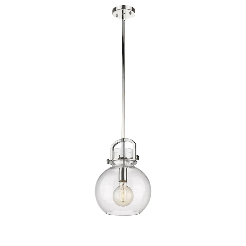 Innovations Lighting Newton Sphere - 1 Light 10  Stem Hung Pendant