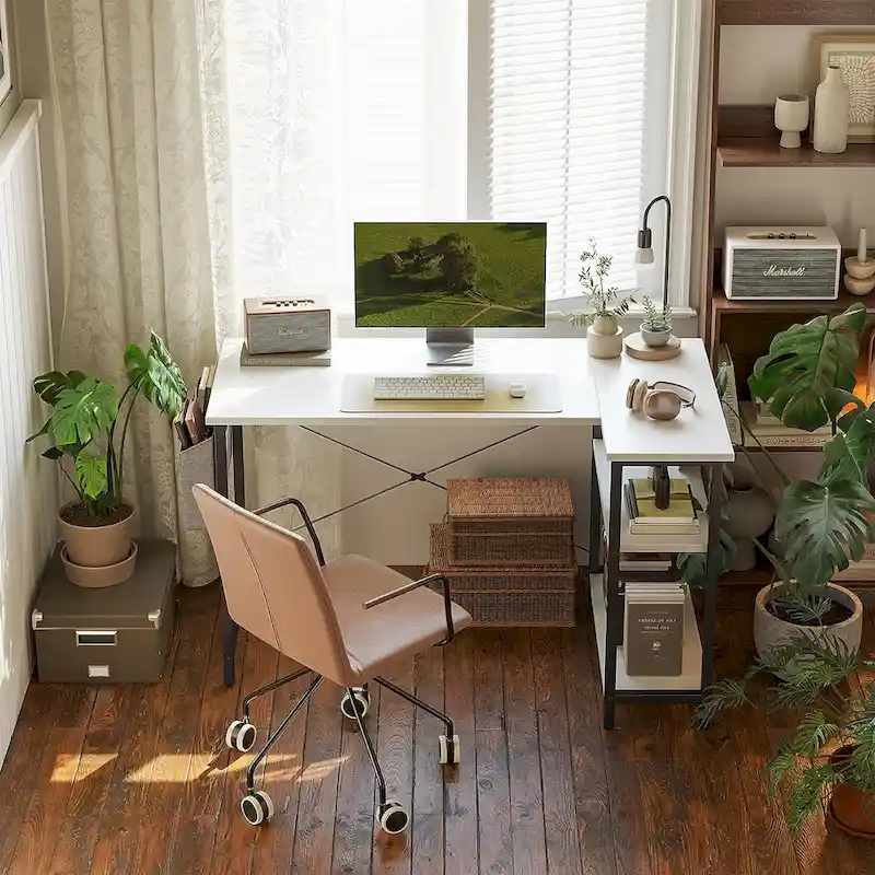 FEZIBO/Home Office Furniture/Wood/Desks