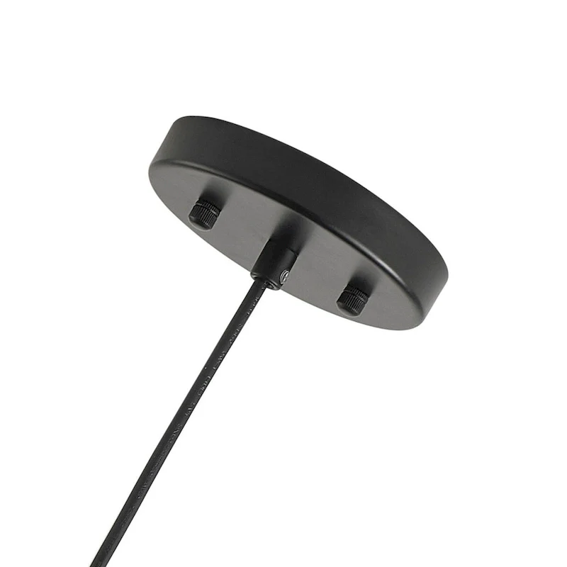 Farmhouse Brown 1-Light Woven Paper Rope Pendant Light