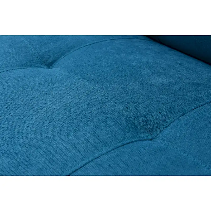 Velvet Wingback Push Back Recliner Chair