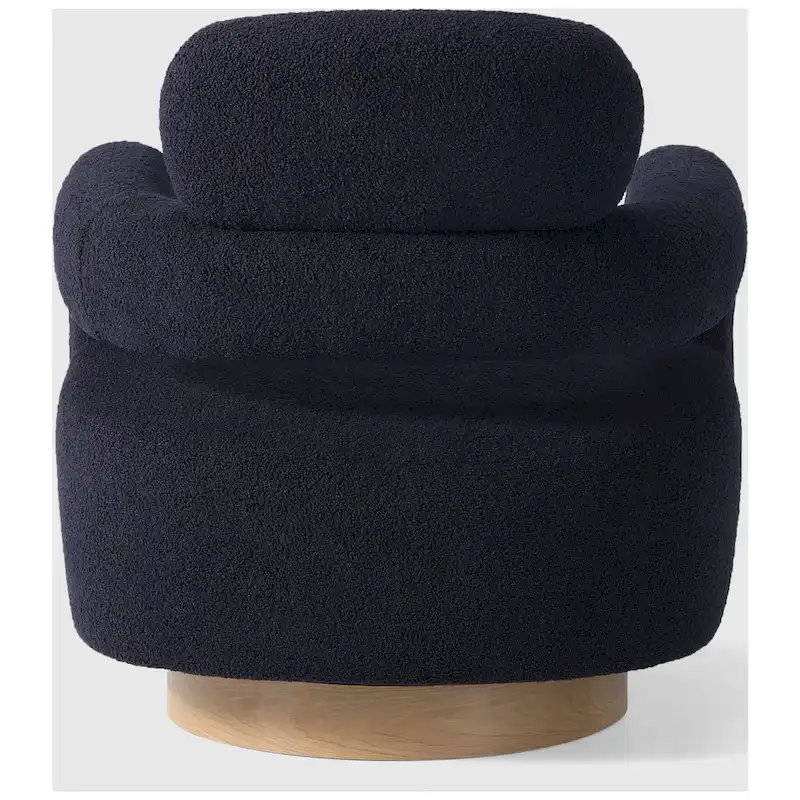 Bayville 29 Wide Sherpa Swivel Chair (Set of 2)