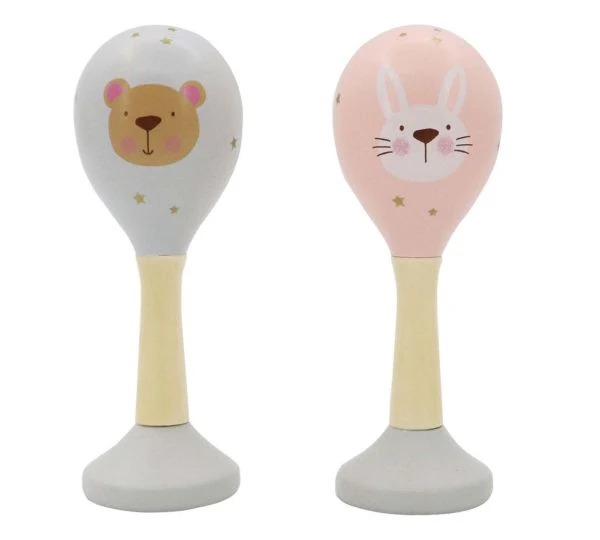 Wooden Baby Maracas
