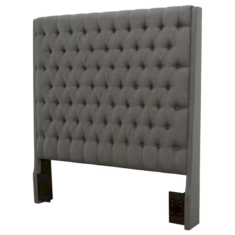 Camille Upholstered Panel Headboard Grey