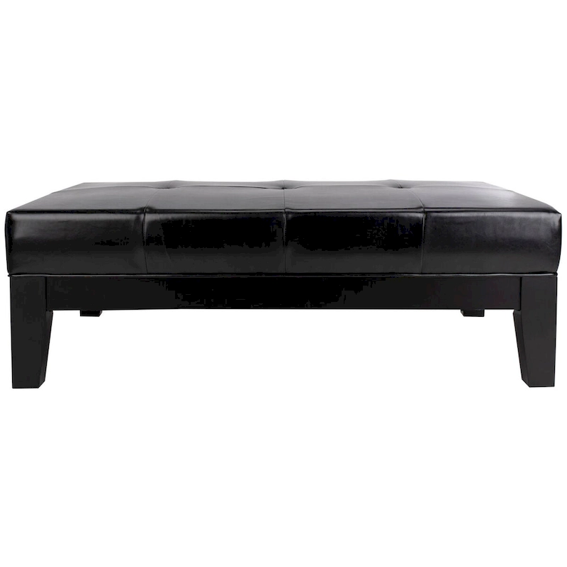 SAFAVIEH Kirsten Solid Wood Cocktail Ottoman