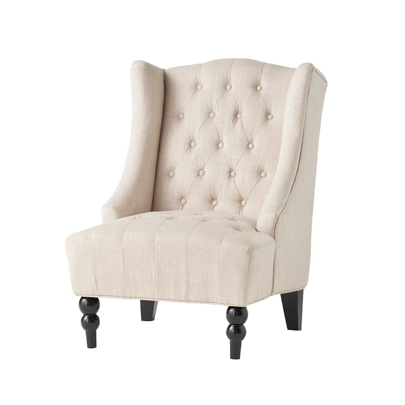 Christopher Knight Home Toddman Tufted High-Back Club Chair - 27.25 L x 33.75 W x 38.50 H