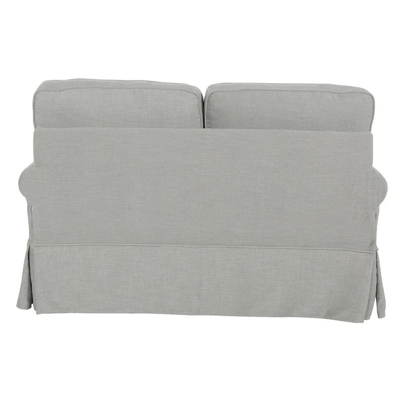 Mid-century Slipcover Loveseat